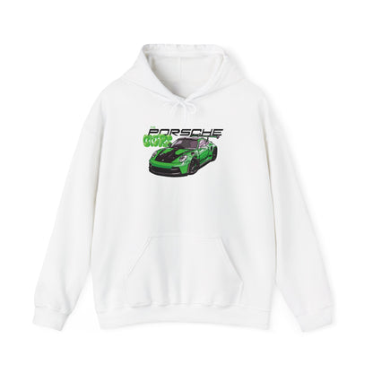 Green GT3RS - White Hoodie