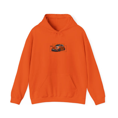 Orange Abarth 595 - Orange Hoodie