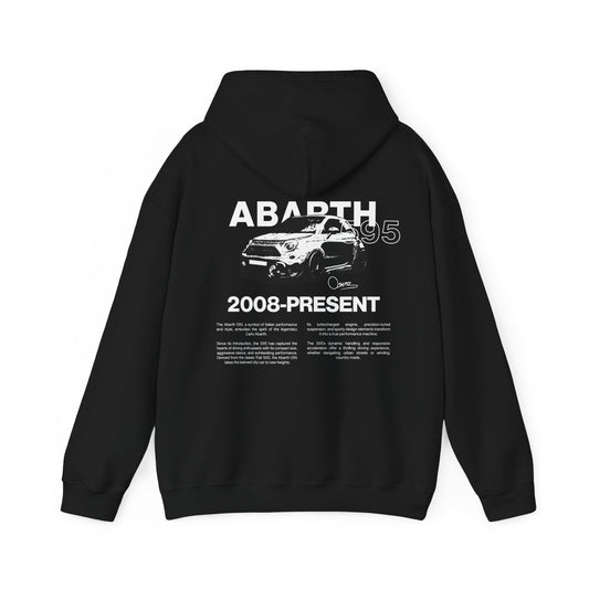 B/W Abarth 595 - Hoodie