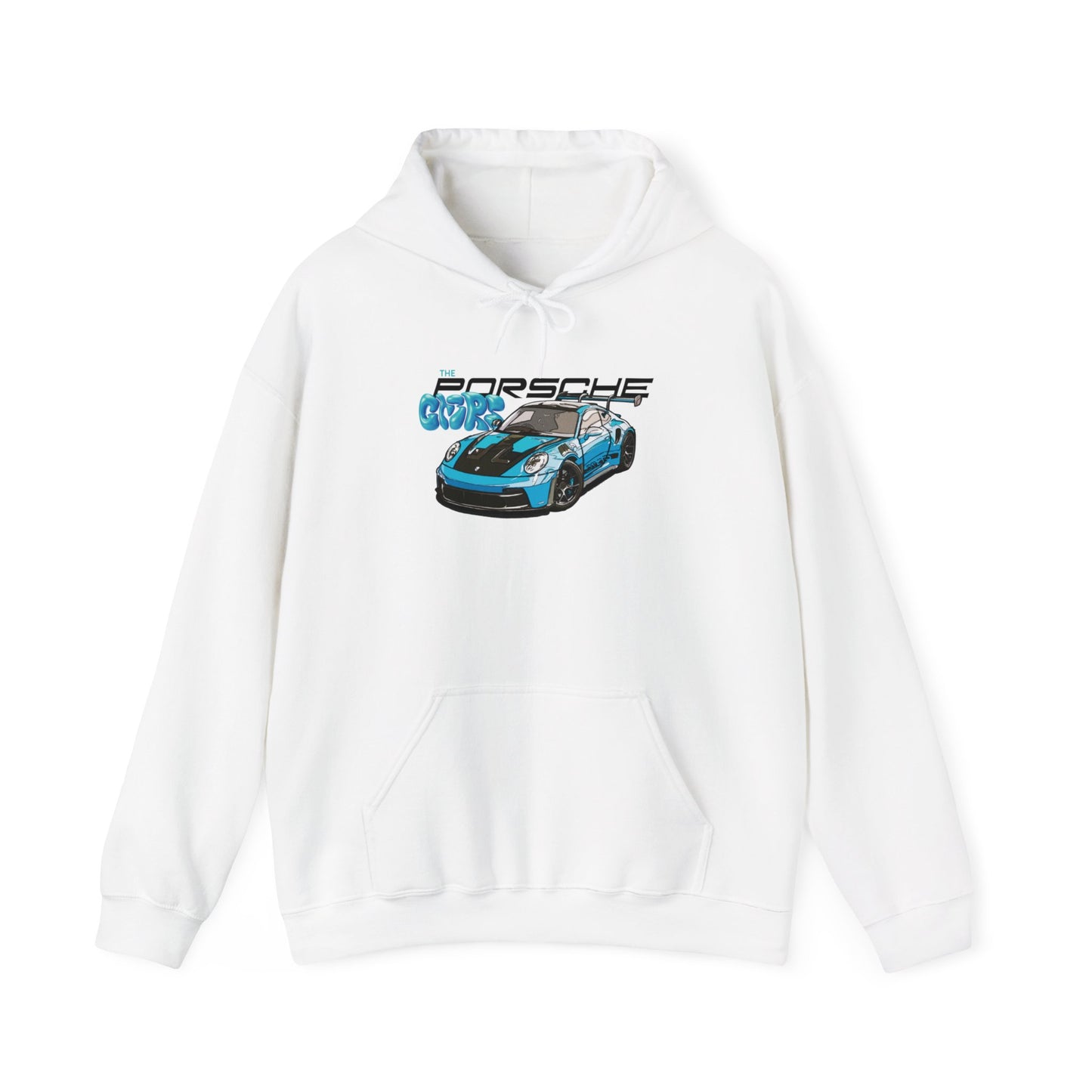 Blue GT3RS - White Hoodie