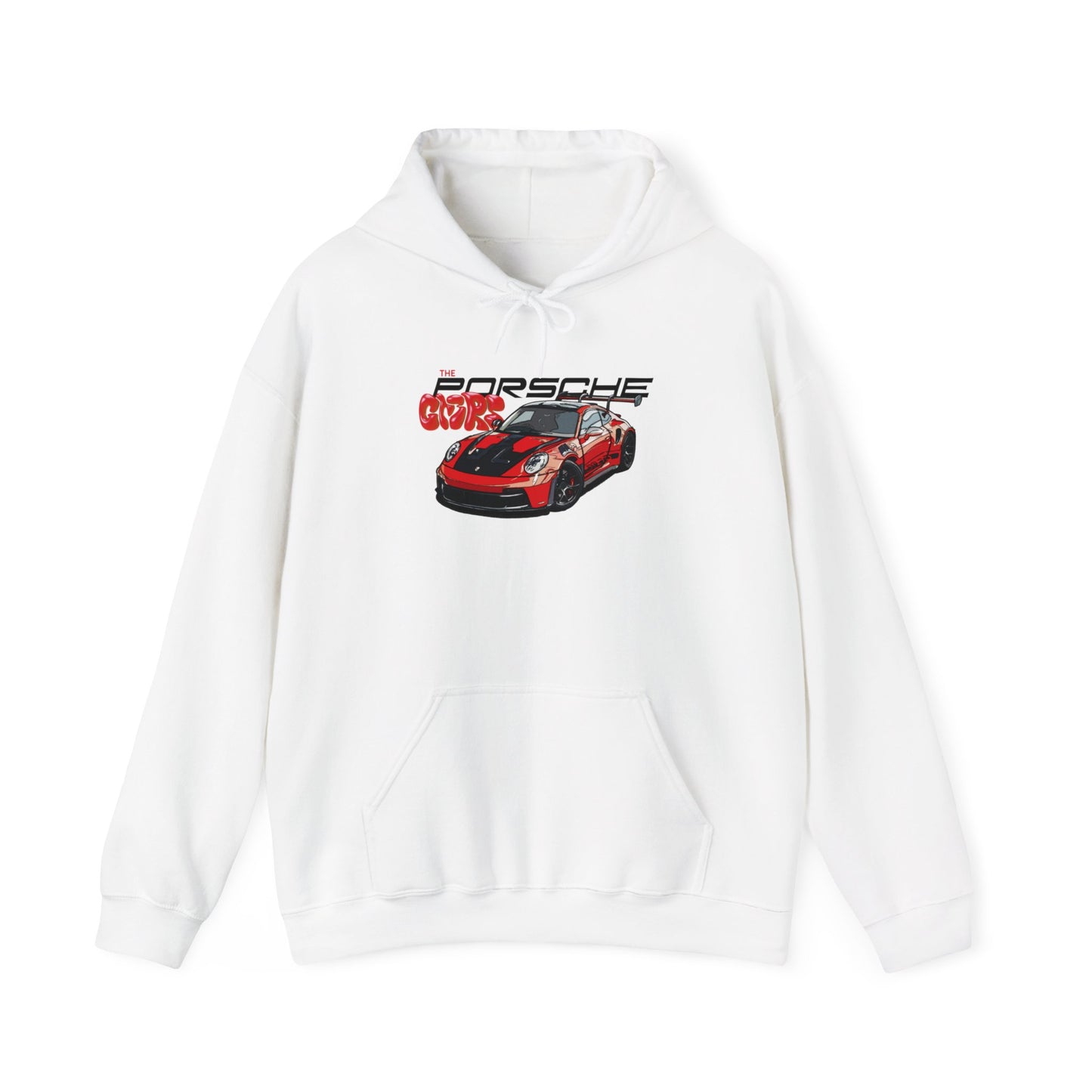 Red GT3RS - White Hoodie