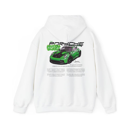 Green GT3RS - White Hoodie