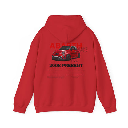 Red Abarth 595 - Red Hoodie