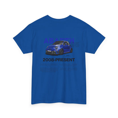 Blue Abarth 595 - Blue Tee