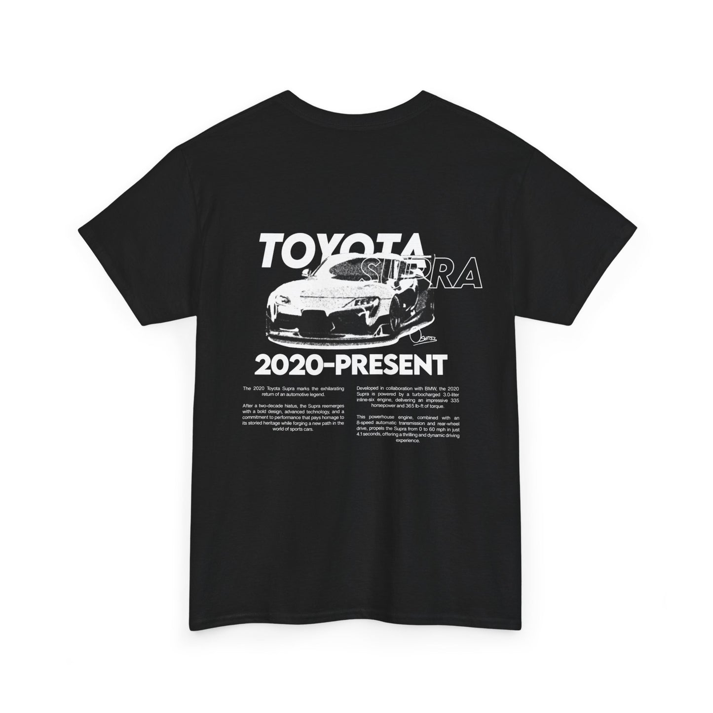 B/W Toyota Supra - Tee