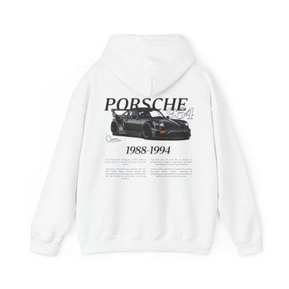 Porsche 964 - White Hoodie