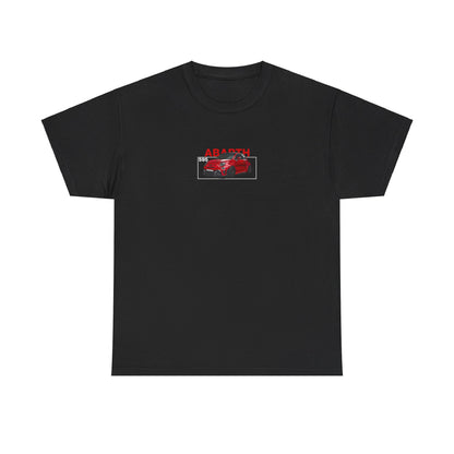 Red Abarth 595 - Black Tee