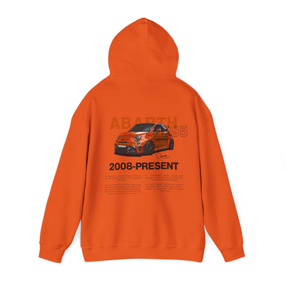 Orange Abarth 595 - Orange Hoodie