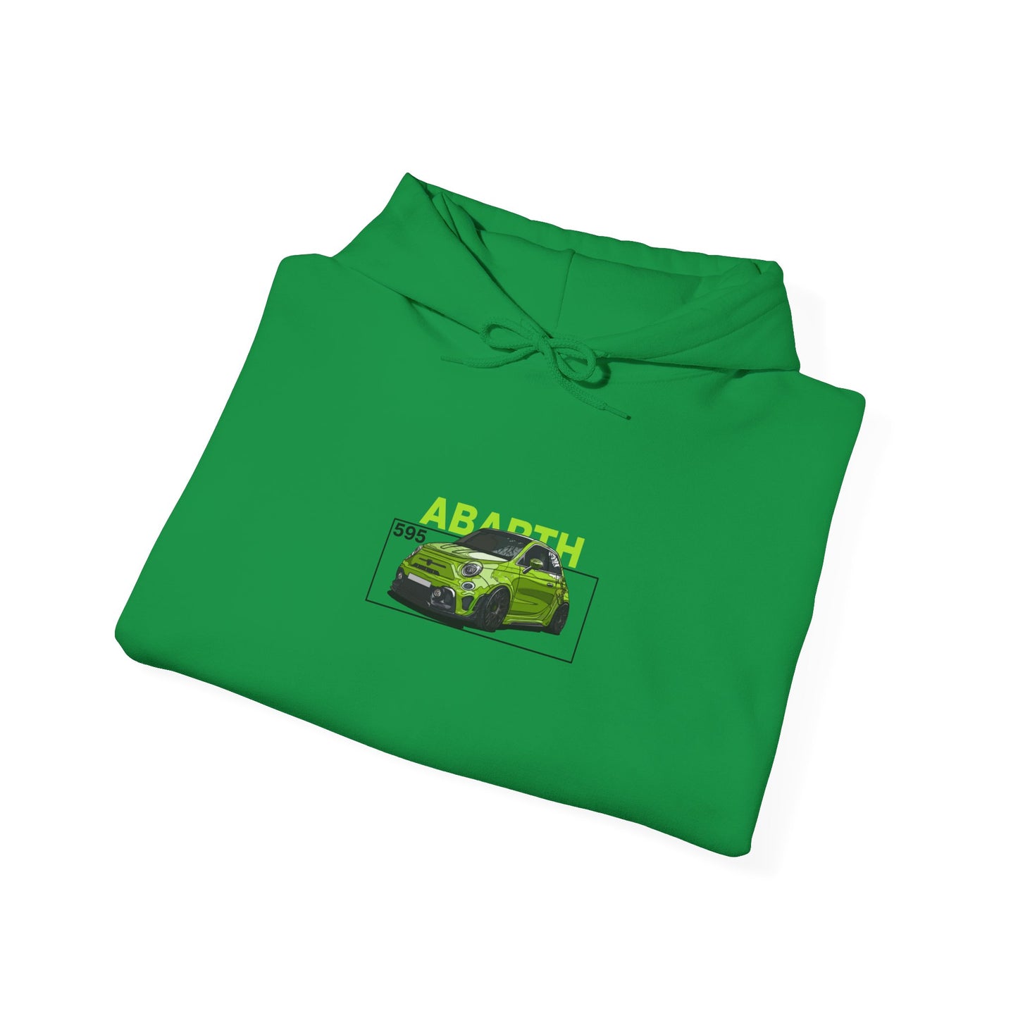 Green Abarth 595 - Green Hoodie