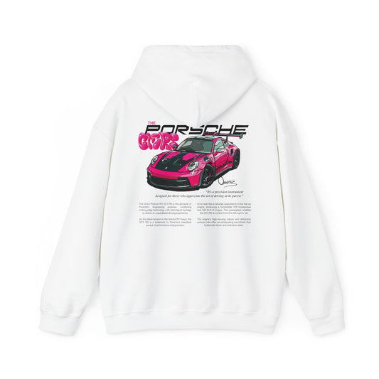 Pink GT3RS - White Hoodie