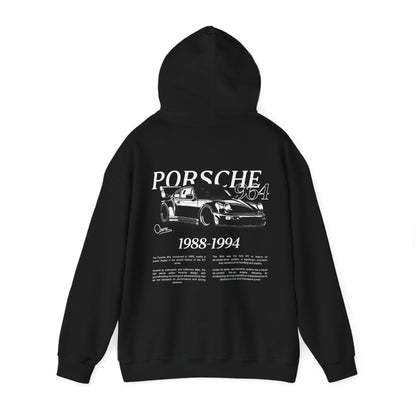 B/W Porsche 964 - Hoodie