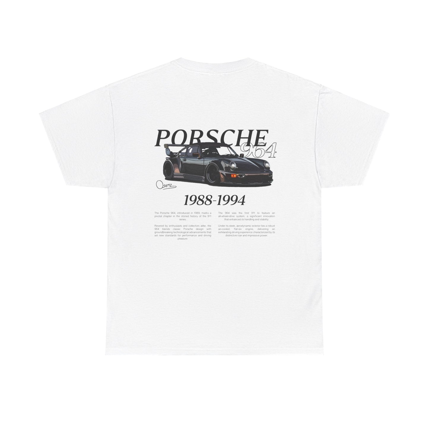 Porsche 964 - White Tee