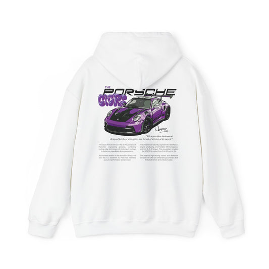 Purple GT3RS - White Hoodie