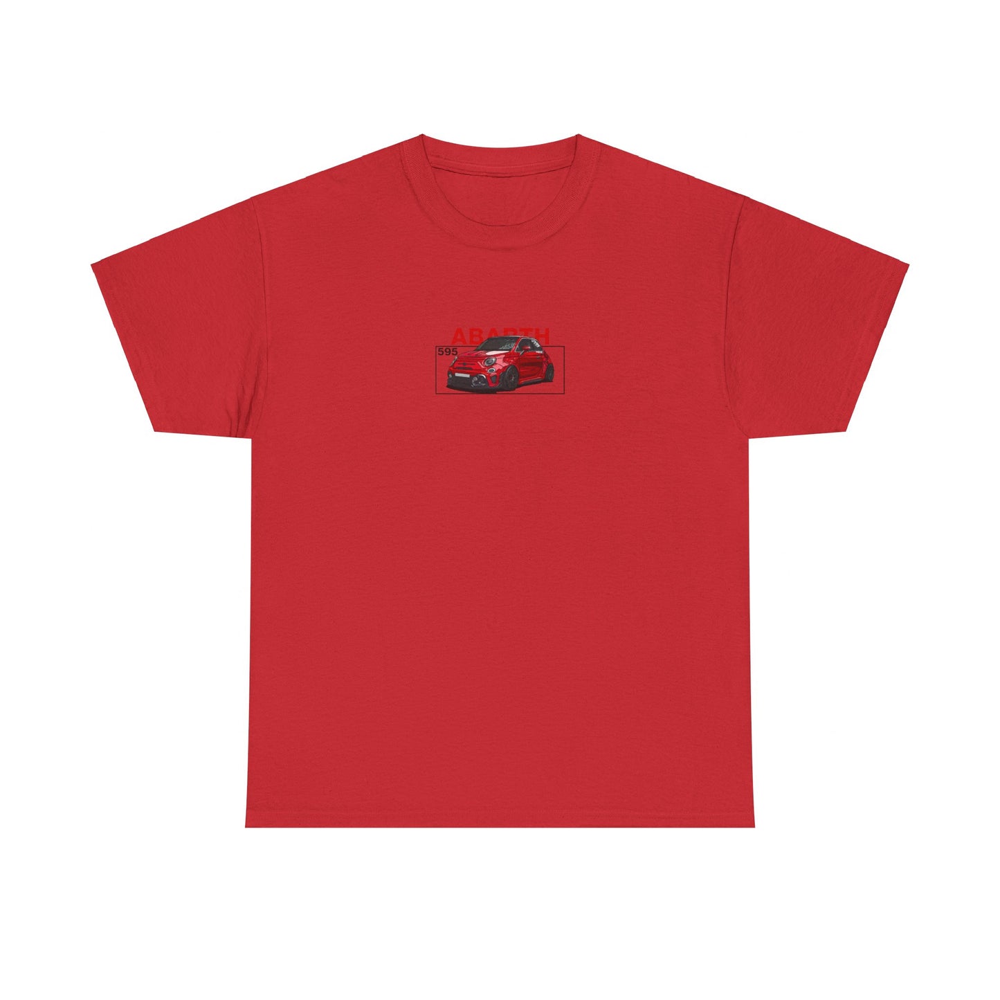 Red Abarth 595 - Red Tee