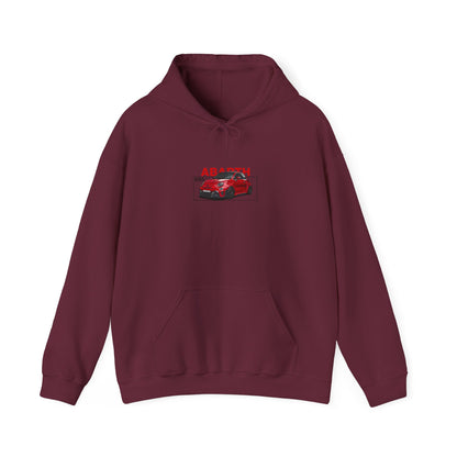 Red Abarth 595 - Red Hoodie