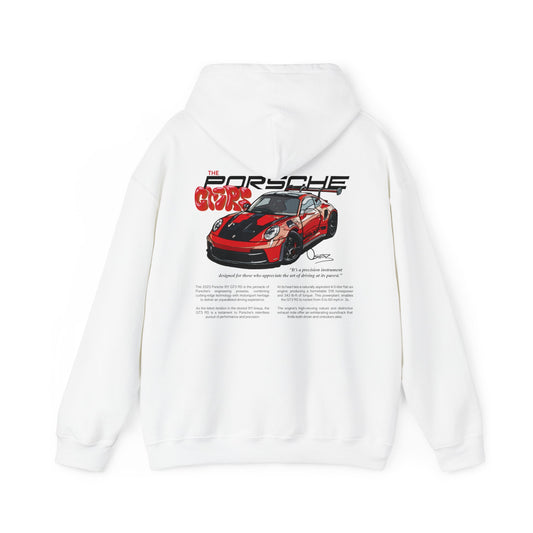 Red GT3RS - White Hoodie