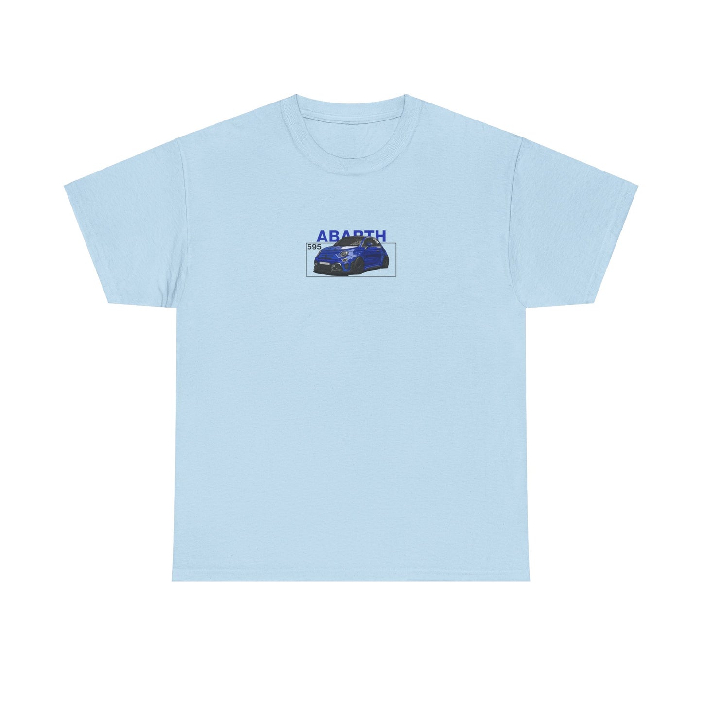 Blue Abarth 595 - Blue Tee