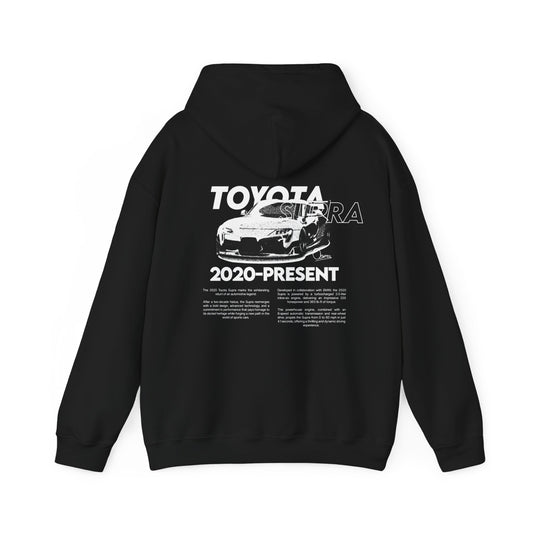 B/W Toyota Supra - Hoodie