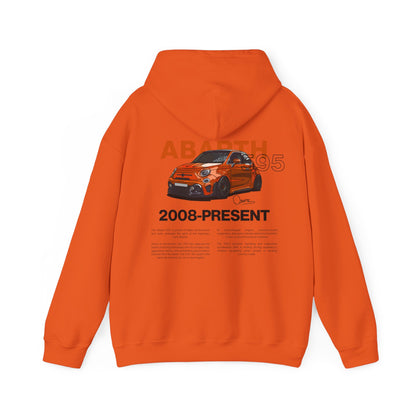 Orange Abarth 595 - Orange Hoodie