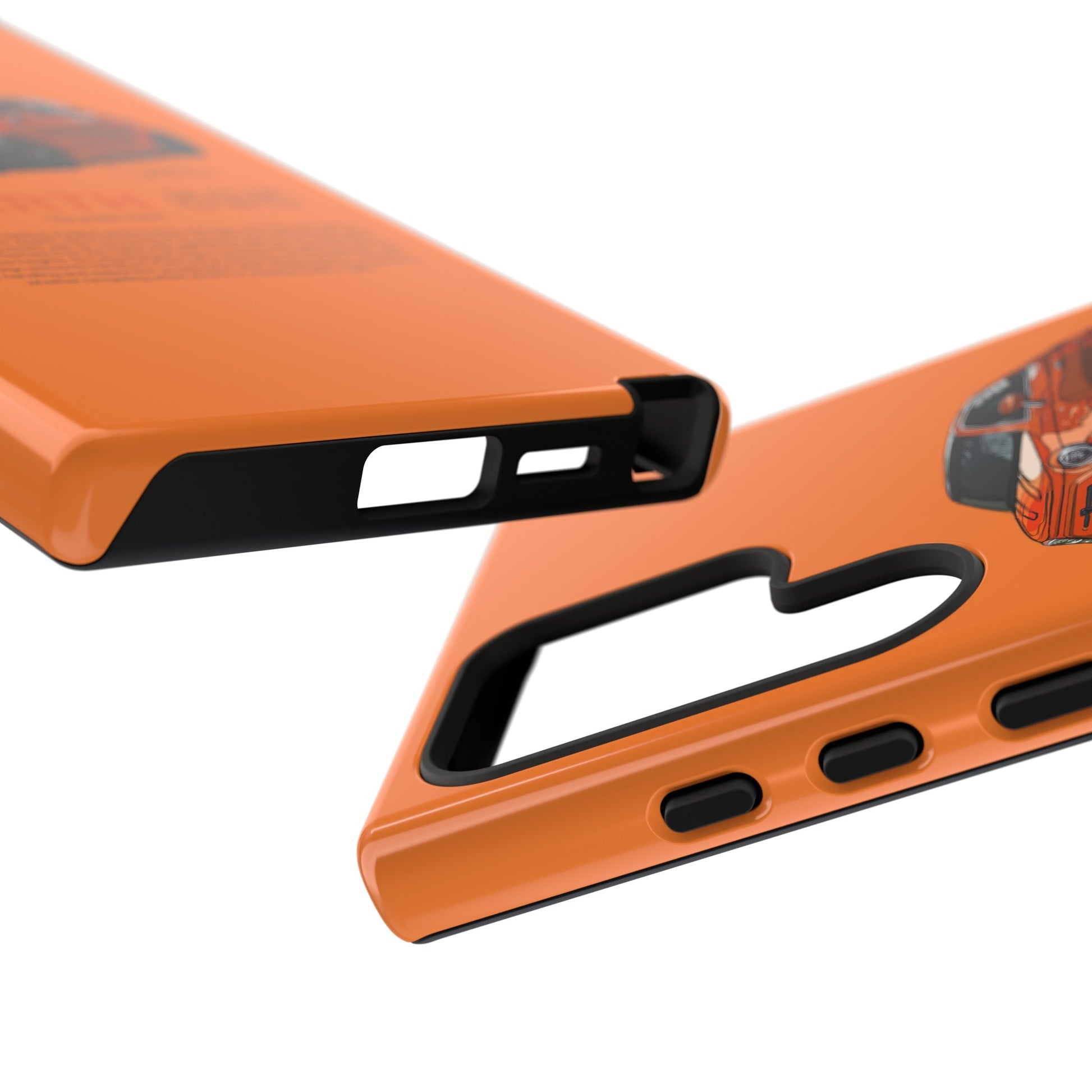 Orange Abarth 595 phone case | RevShitsz