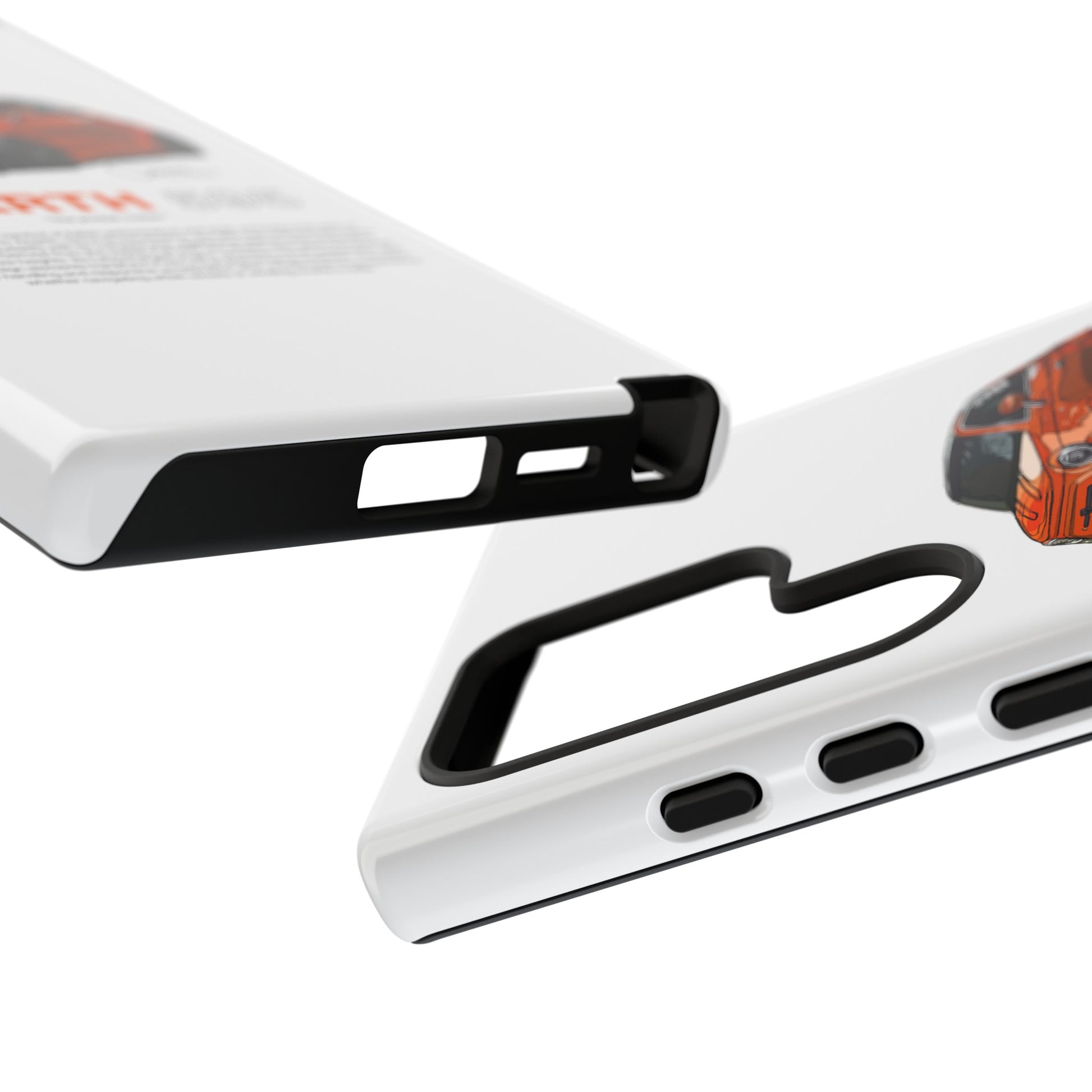 Orange Abarth 595 phone case | RevShitsz