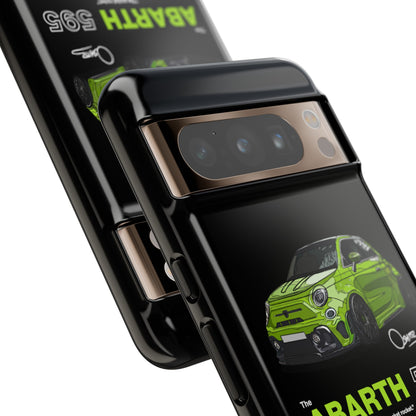 Green Abarth 595 phone case | RevShitsz