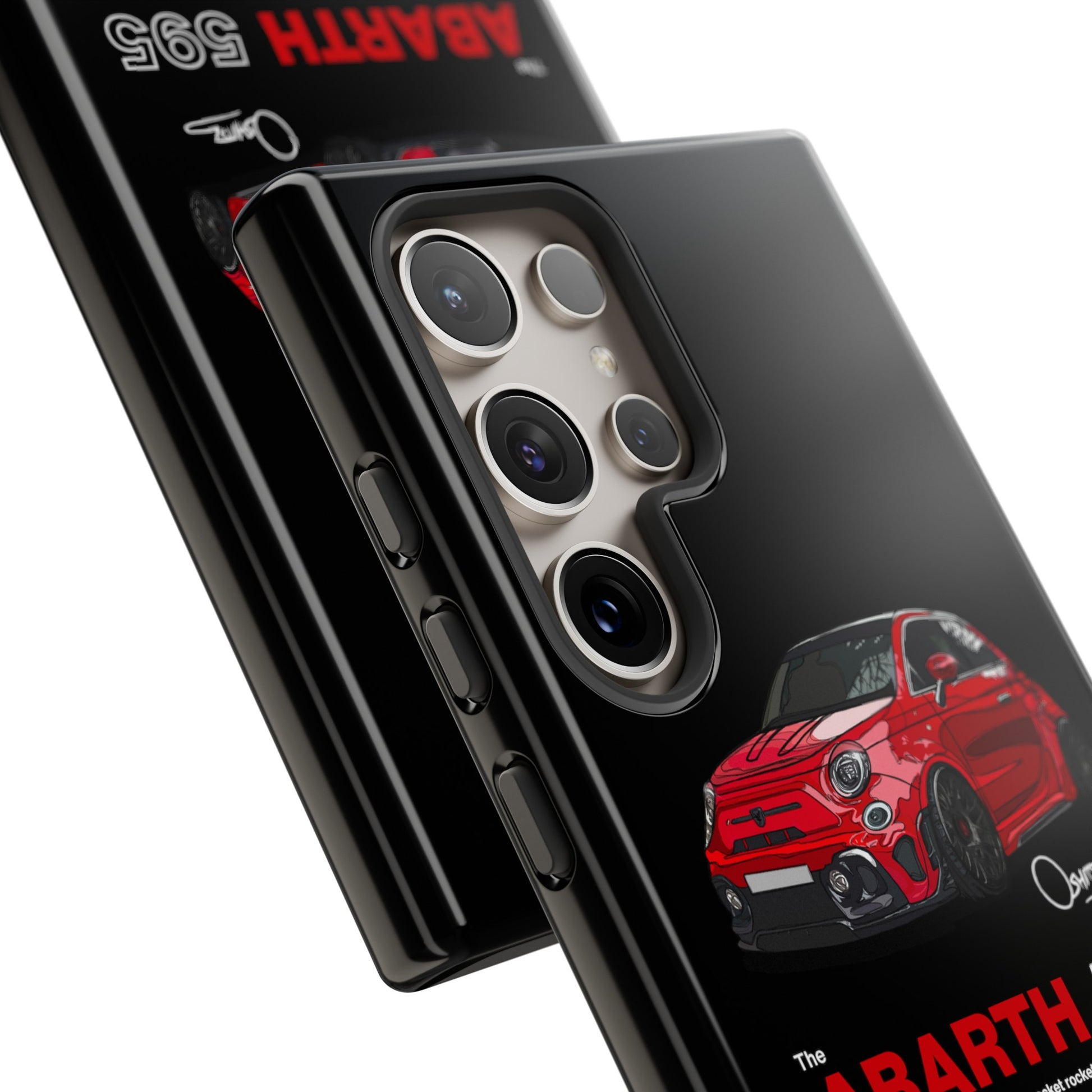 Red Abarth 595 phone case | RevShitsz