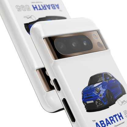 Blue Abarth 595 phone case | RevShitsz