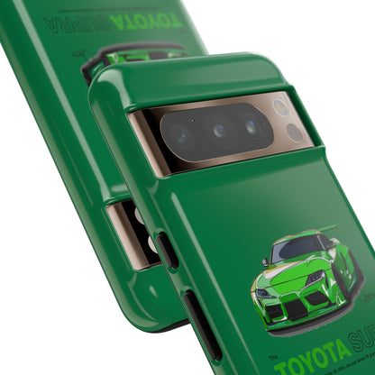 Green Toyota Supra phone case | RevShitsz