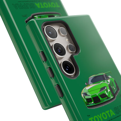 Green Toyota Supra phone case | RevShitsz