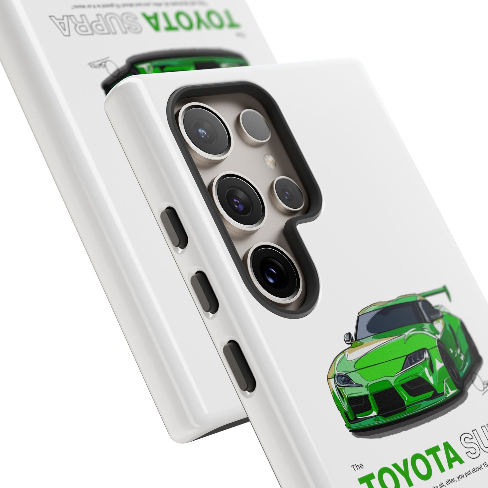 White Toyota Supra phone case | RevShitsz