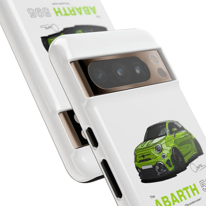 Green Abarth 595 phone case | RevShitsz