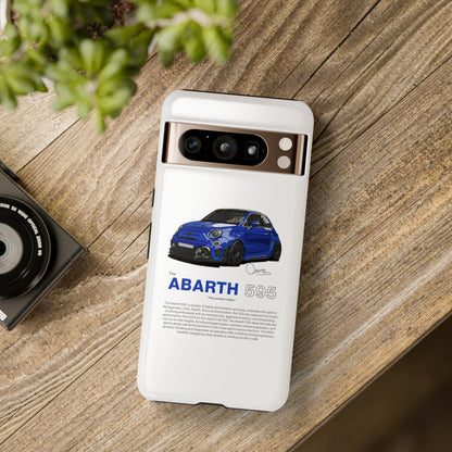 Blue Abarth 595 phone case | RevShitsz