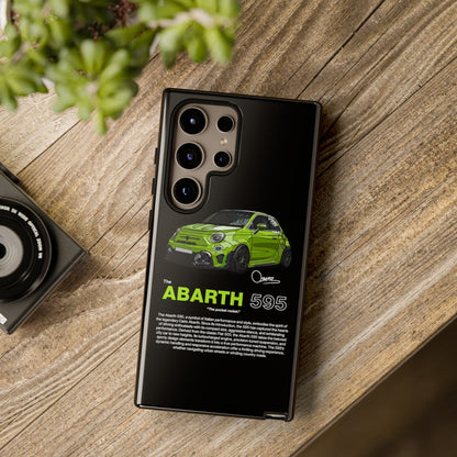 Green Abarth 595 phone case | RevShitsz