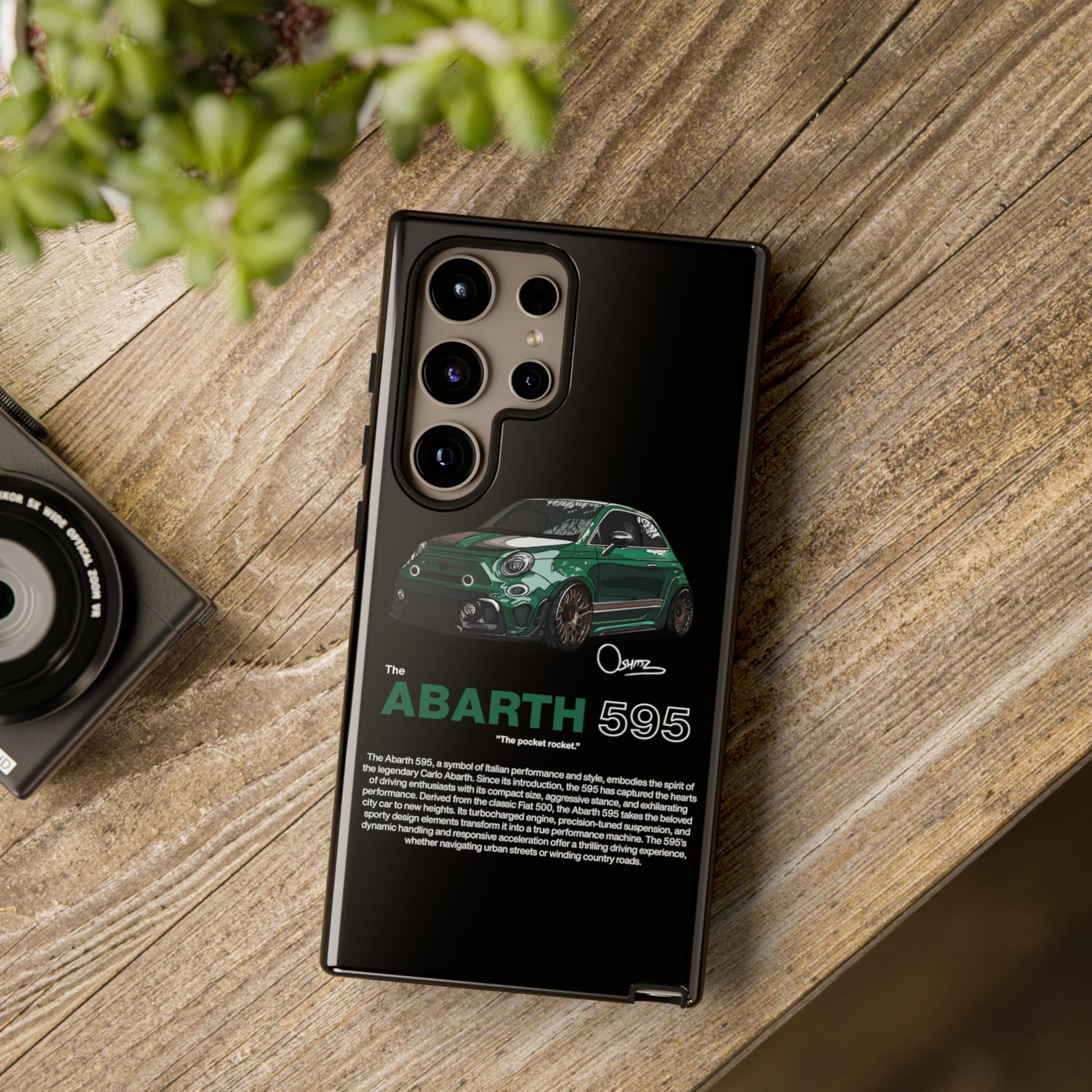 Modified Abarth 595 phone case | RevShitsz