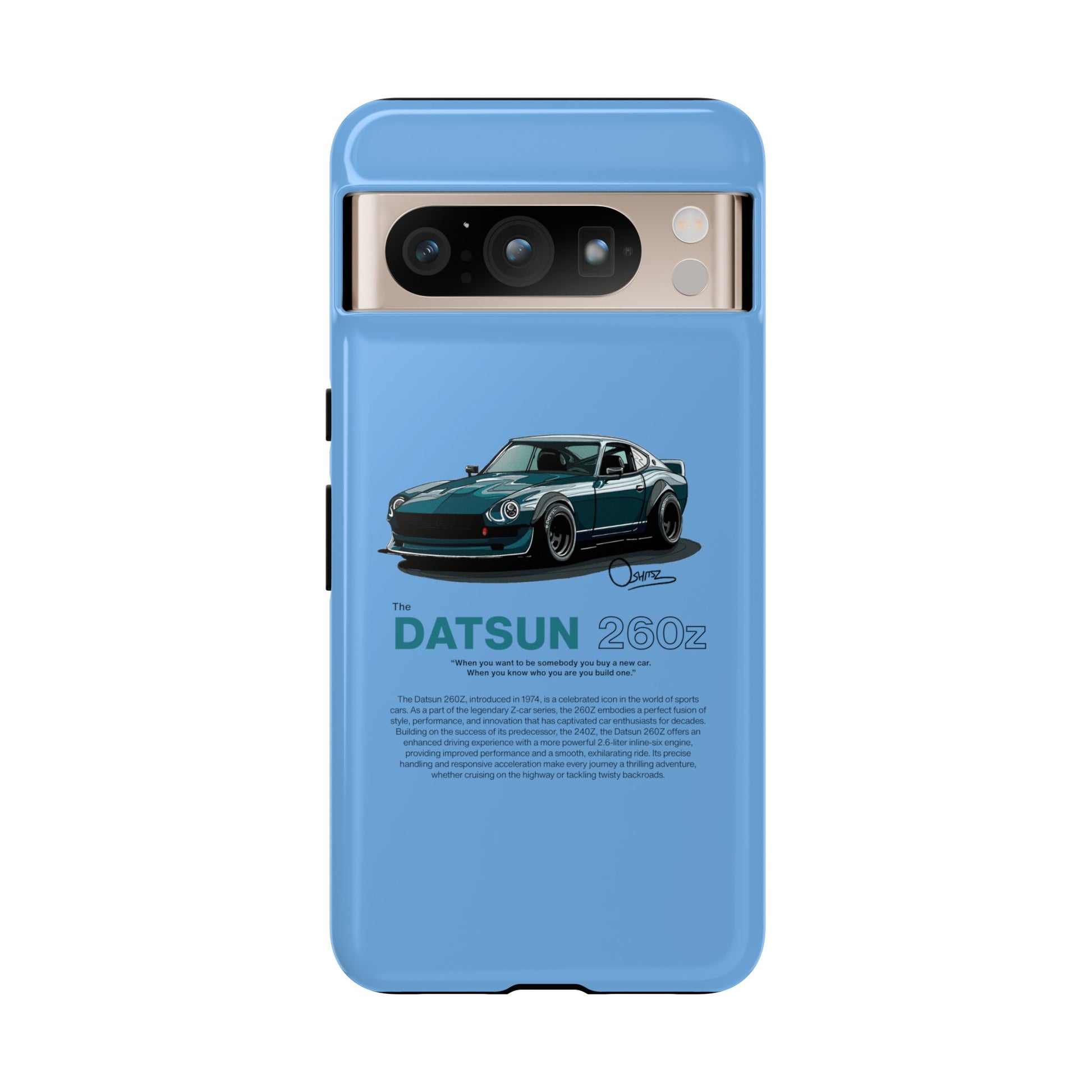 Datsun 260z - Blue Phone Case | RevShitsz