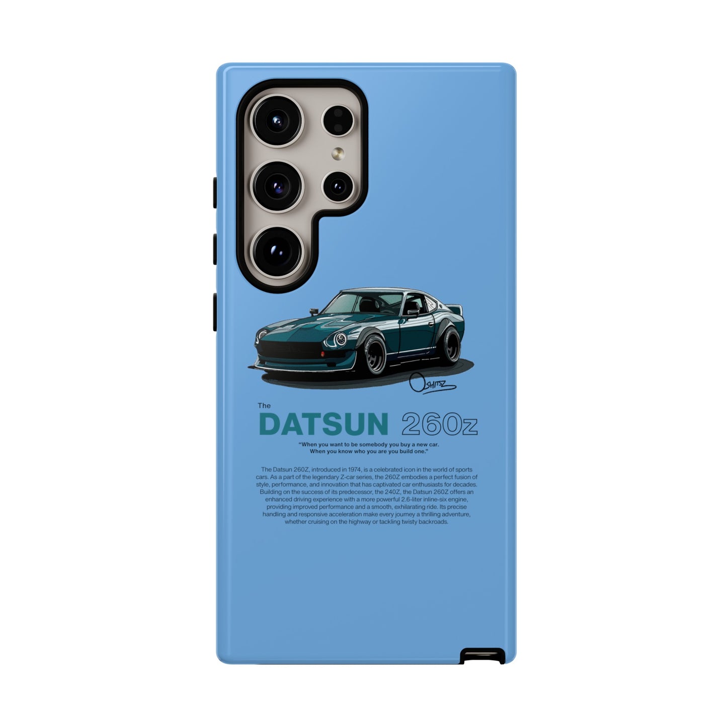 Datsun 260z - Blue Phone Case | RevShitsz