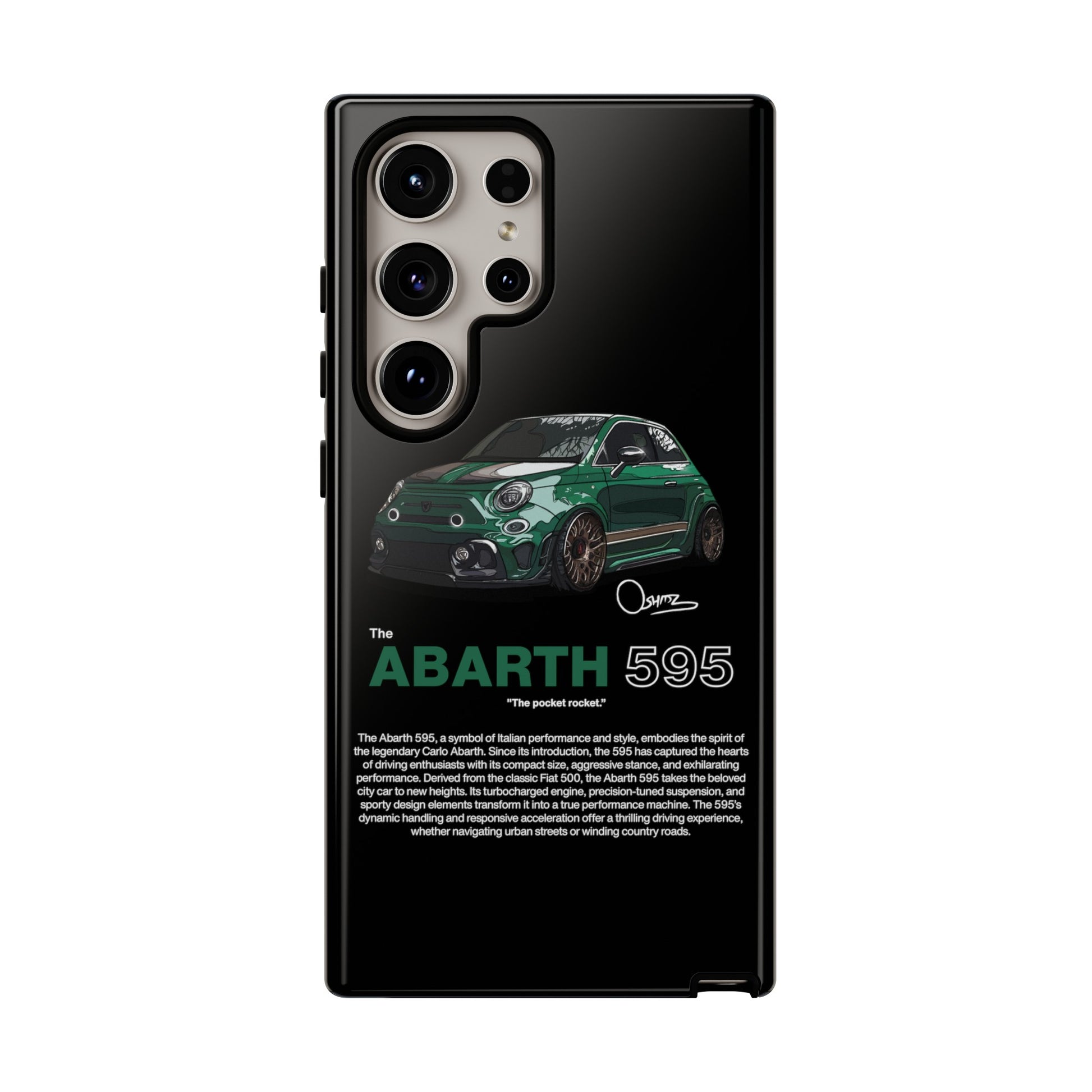 Modified Abarth 595 phone case | RevShitsz