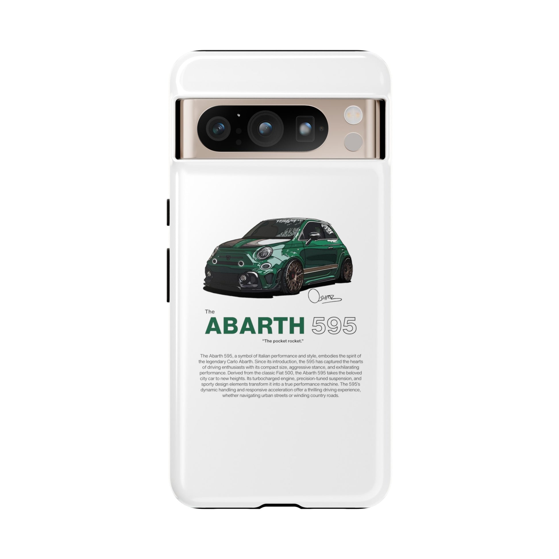 Modified Abarth 595 phone case | RevShitsz