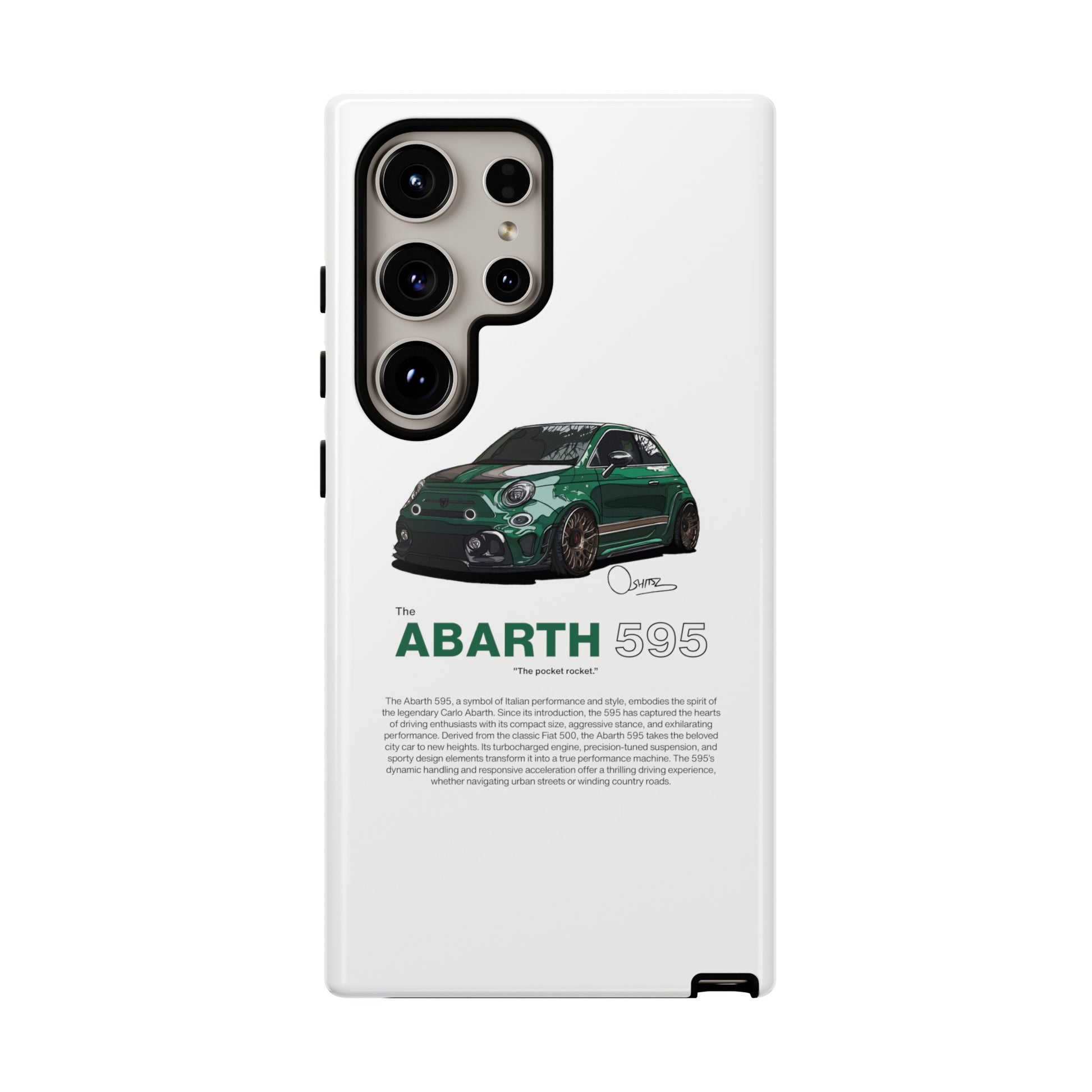 Modified Abarth 595 phone case | RevShitsz