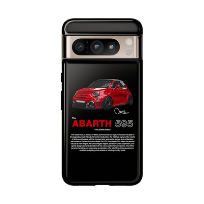 Red Abarth 595 phone case | RevShitsz