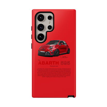 Red Abarth 595 phone case | RevShitsz