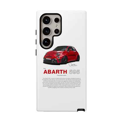 Red Abarth 595 phone case | RevShitsz