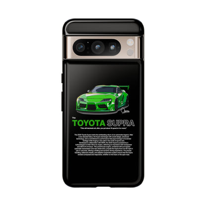 Black toyota supra phone case | RevShitsz