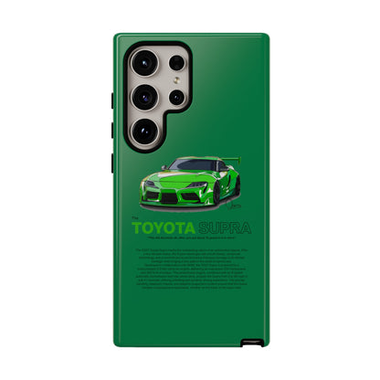 Green Toyota Supra phone case | RevShitsz