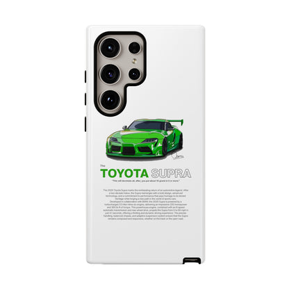 White Toyota Supra phone case | RevShitsz