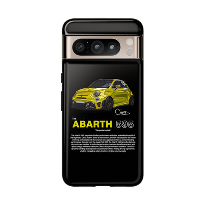 Yellow Abarth 595 phone case | RevShitsz