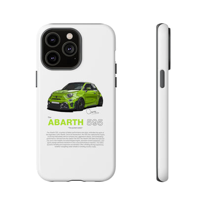 Green Abarth 595 phone case | RevShitsz