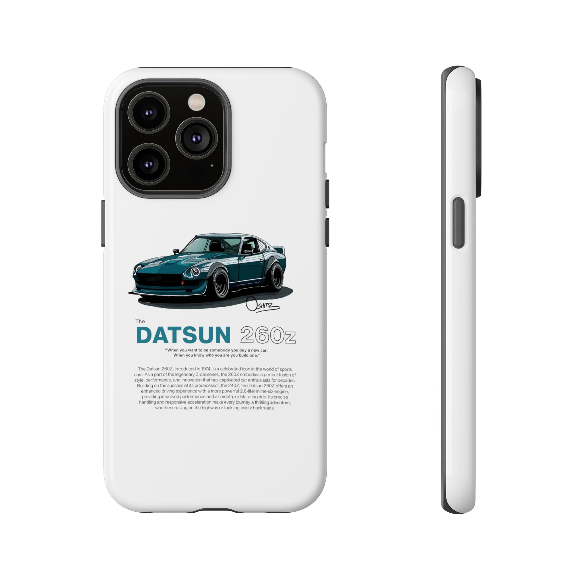 White Datsun 260z phone case | RevShitsz