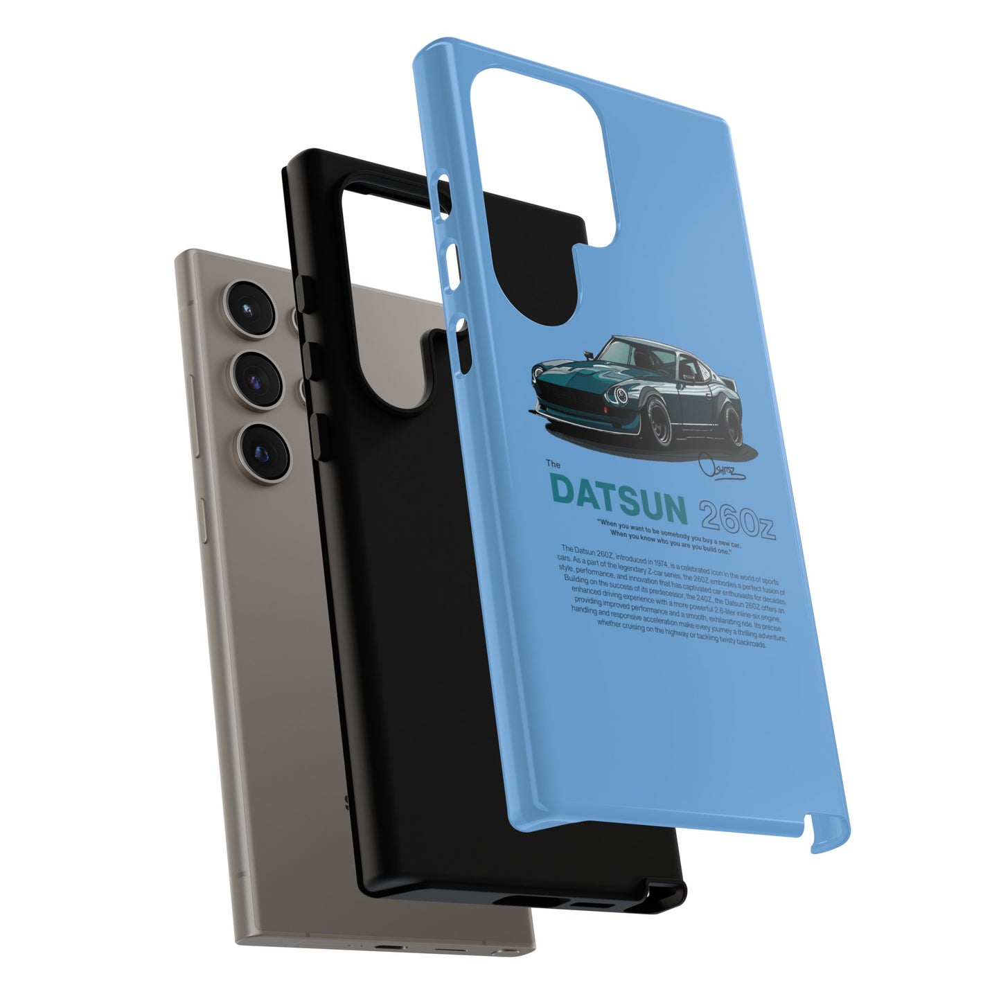 Datsun 260z - Blue Phone Case | RevShitsz